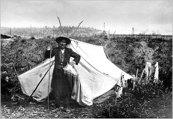 Chief Isaac of the Han, Yukon Territory, ca. 1898